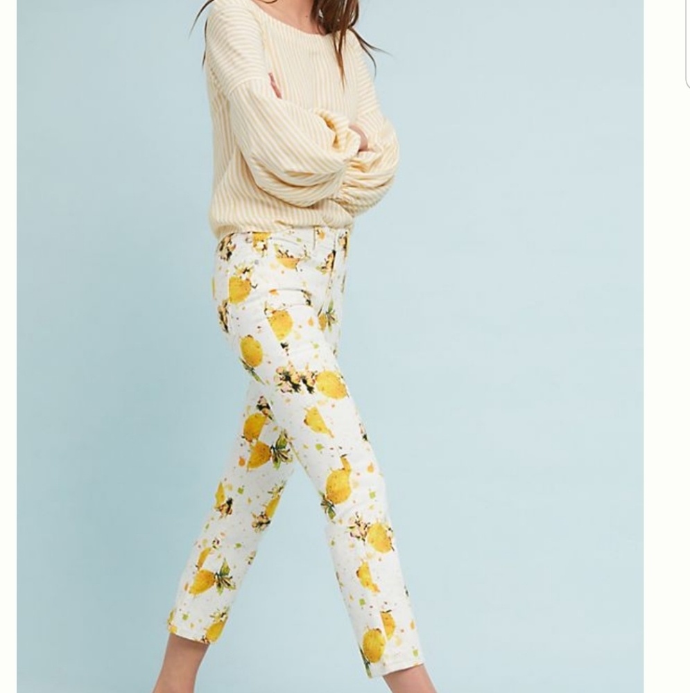 2/$30🌻Anthropologie Lemon Grove High Rise Bootcut